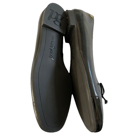 New $398 PAUL GREEN VIOLET BALLET FLATS in Black Combo 7.5 UK /10US - Picture 7 of 7